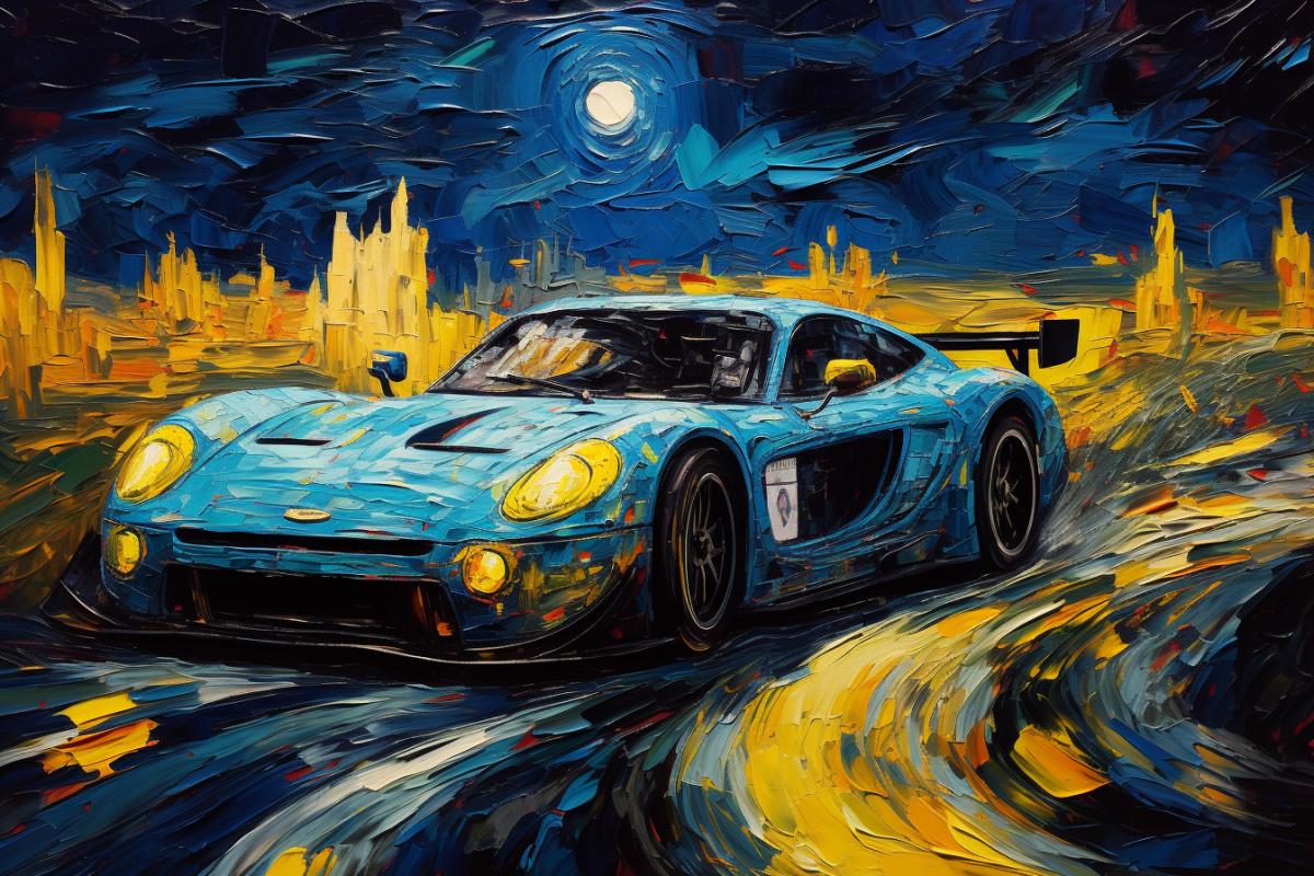 Racing style Van Gogh