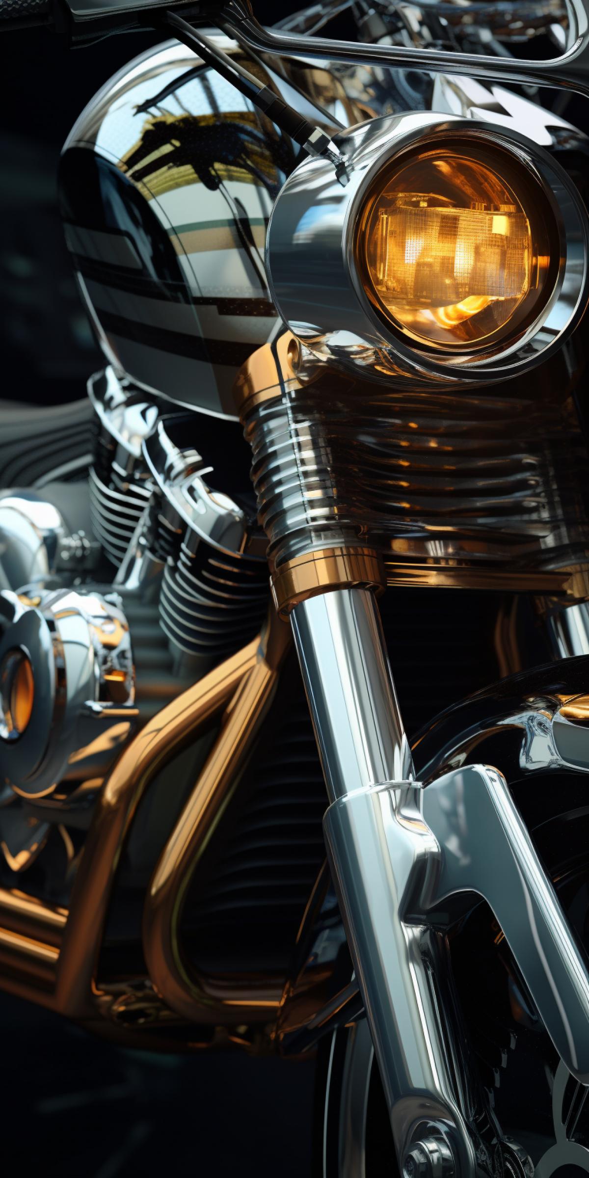 Ultra motorcycle, close-up, beauty, detail