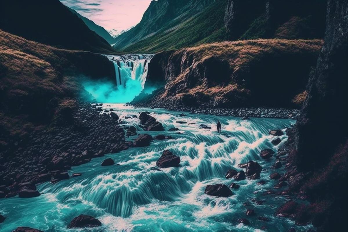 Waterfalls ⚡☄️🌊