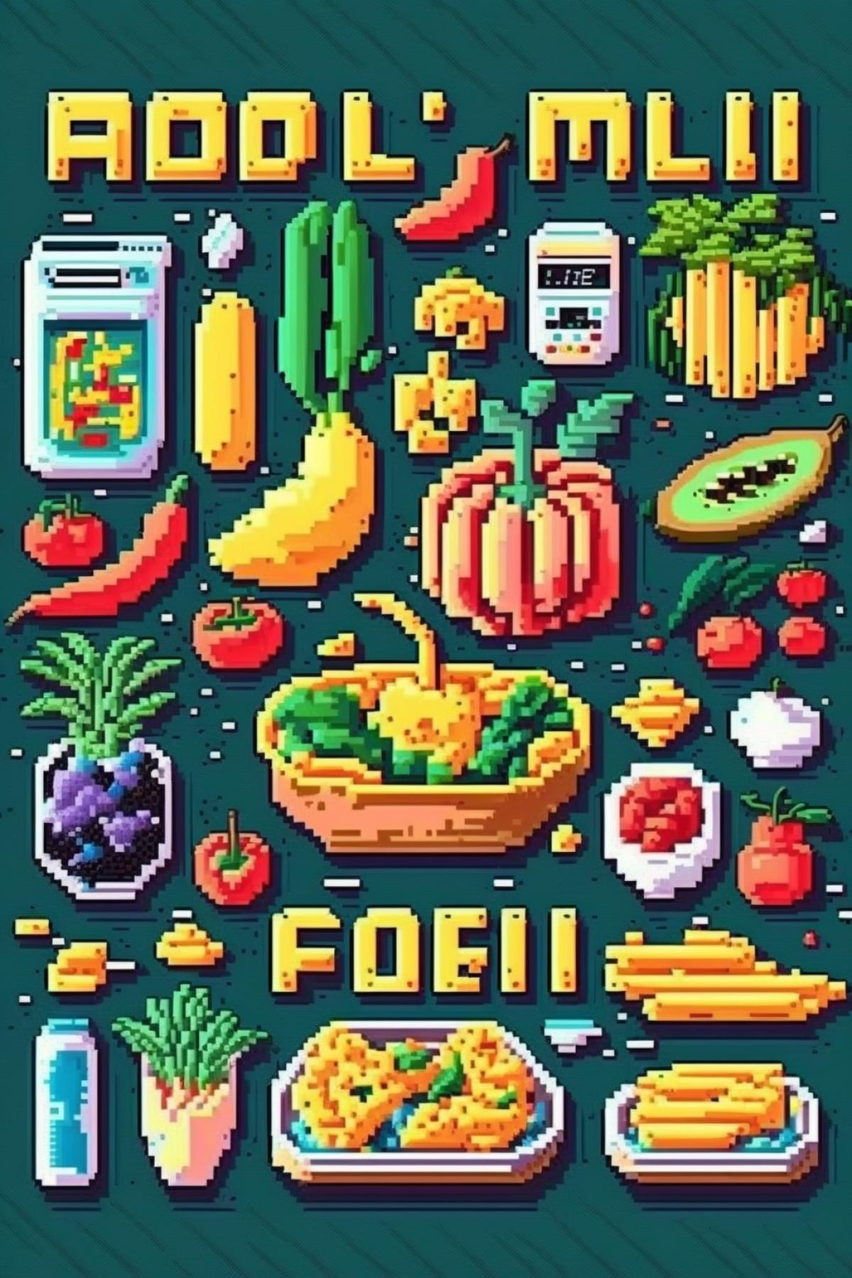 🥴🌽 pixel art